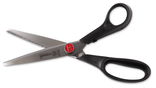 BEXFIELD kartelschaar 5mm kartel RVS lengte 21cm met zwart kunststof handvat