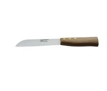 W-SELECTED Groentemes kartel 6mm Carbonstaal lemmet 16 cm FSC beukenhout heft