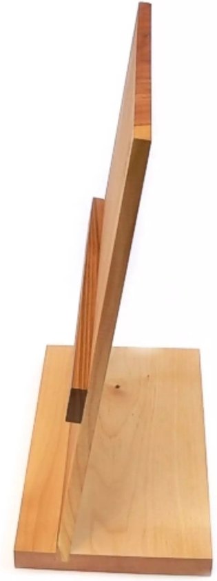 ROBERT HERDER FSC kersenhouten magneetbord met voet 35,5x26x15cm (excl.messen)