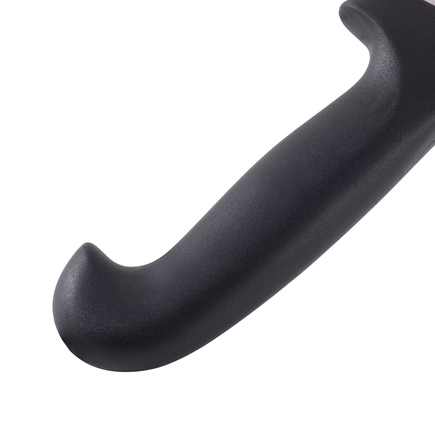 MESSERMEISTER PRO serie 25cm RVS kullens scimitar-mes met zwart kunststof PP heft