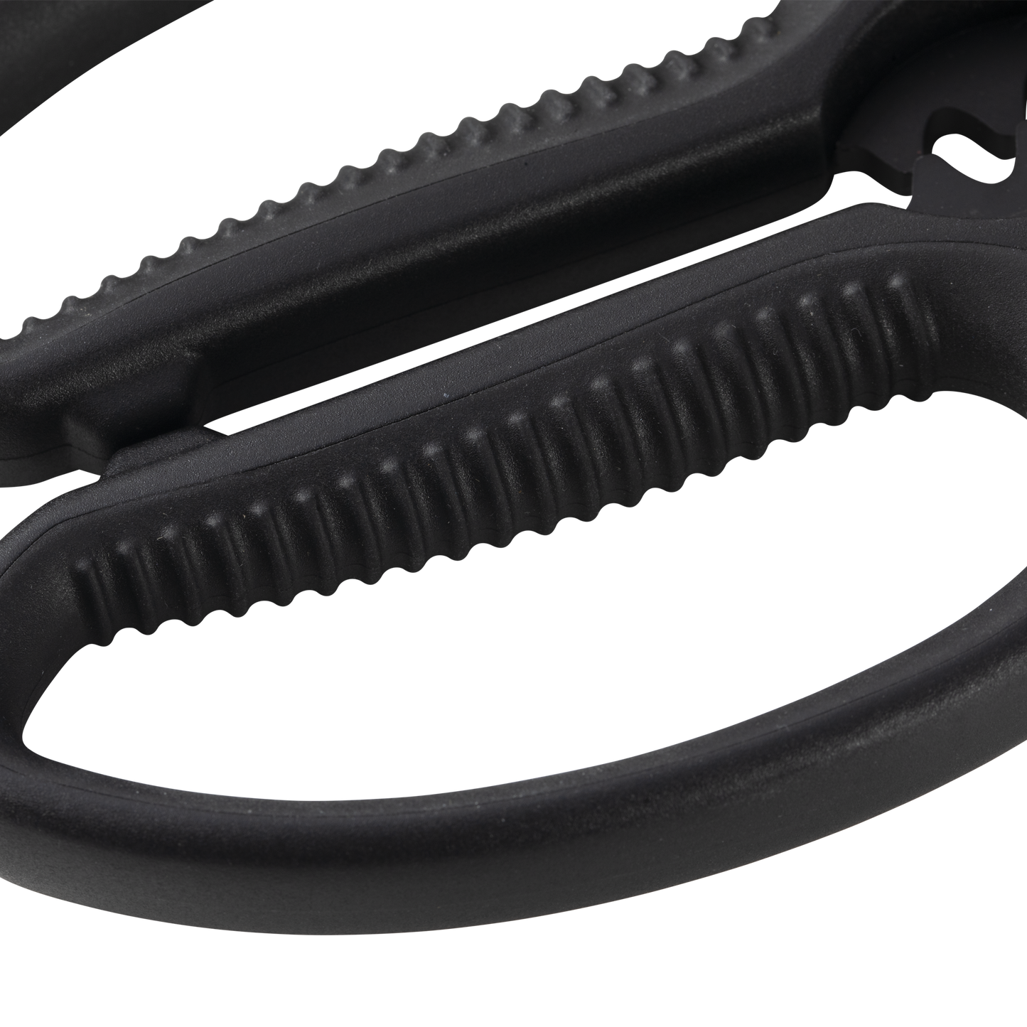 MESSERMEISTER zwarte keuken - kruiden - zeevruchten - drukknop 18cm met soft grip