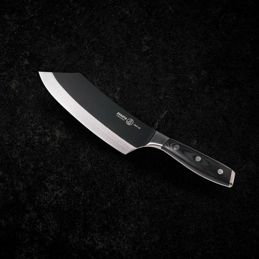 MESSERMEISTER rvs BENNIE KENDRICK 20CM BBQ mes met pakkawood heft