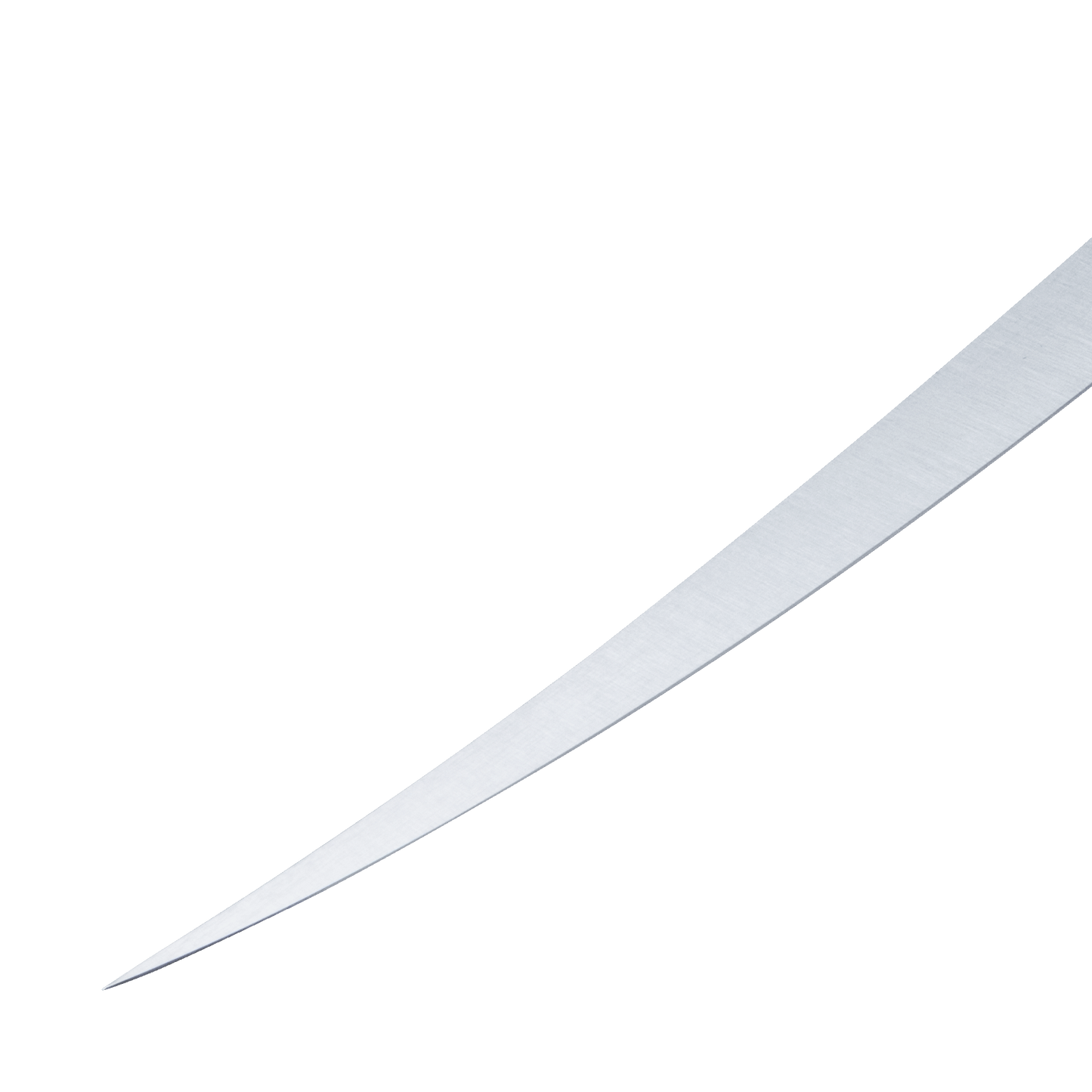 MESSERMEISTER OVERLAND 18cm fileermes met grijs/wit micarta heft