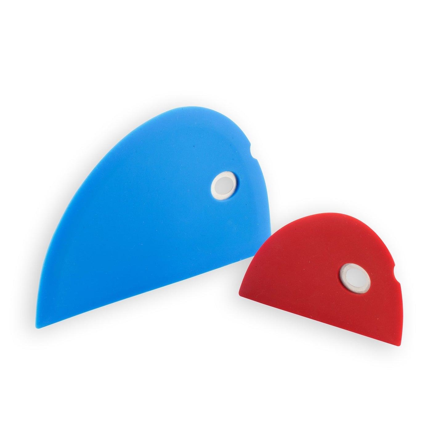 MESSERMEISTER SILICONE BOWL SCRAPER SET 2 stuks