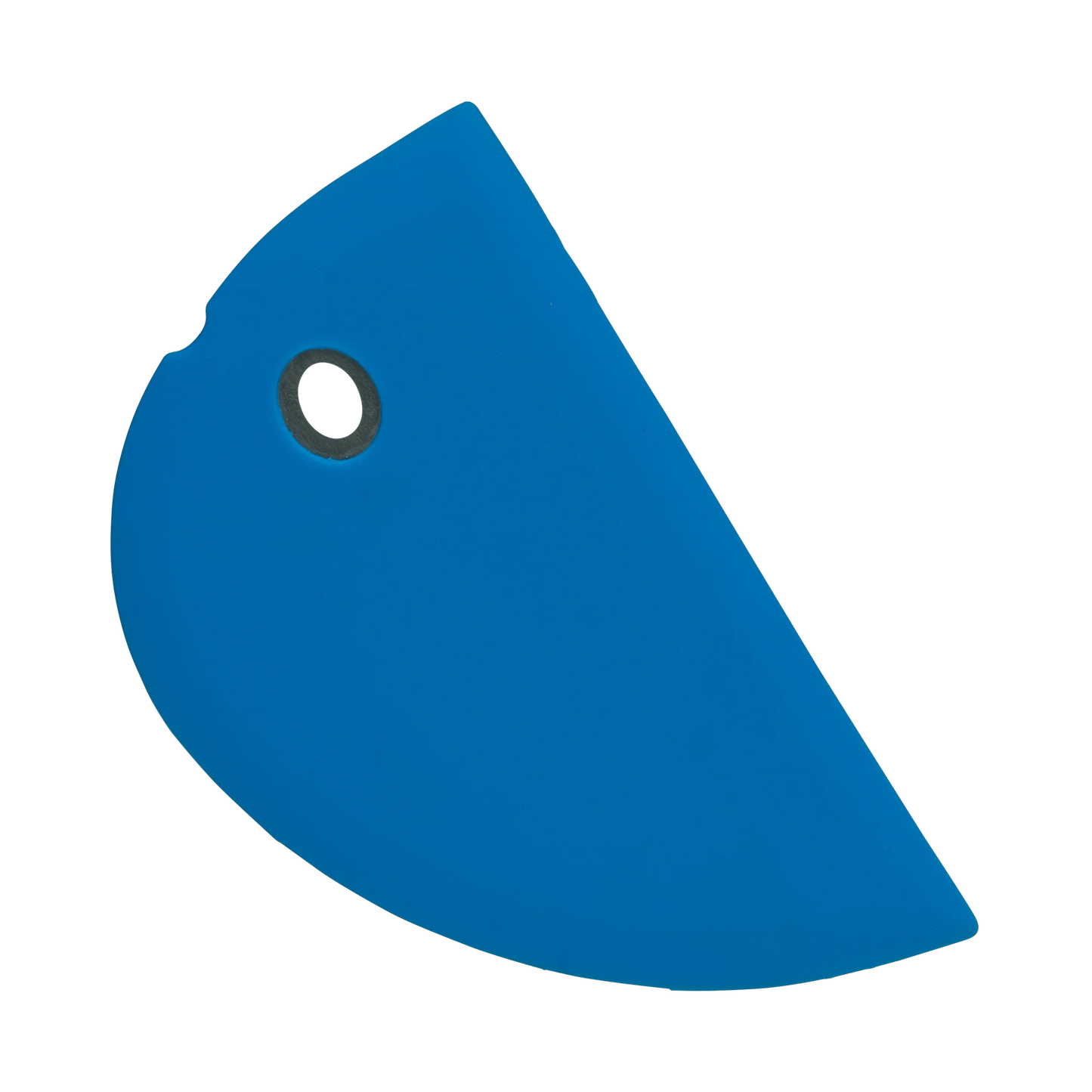 MESSERMEISTER siliconen beslagkom schraper blauw met RVS kern