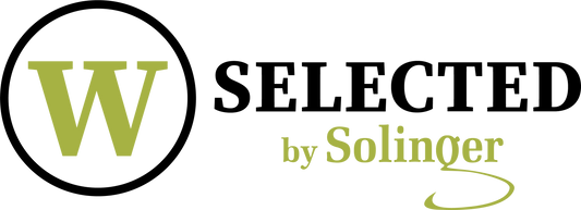 W-SELECTED Paprika- groente- fruit- plukmesje met blauw PP kunststof heft carbonstaal lemmet 4,0 cm