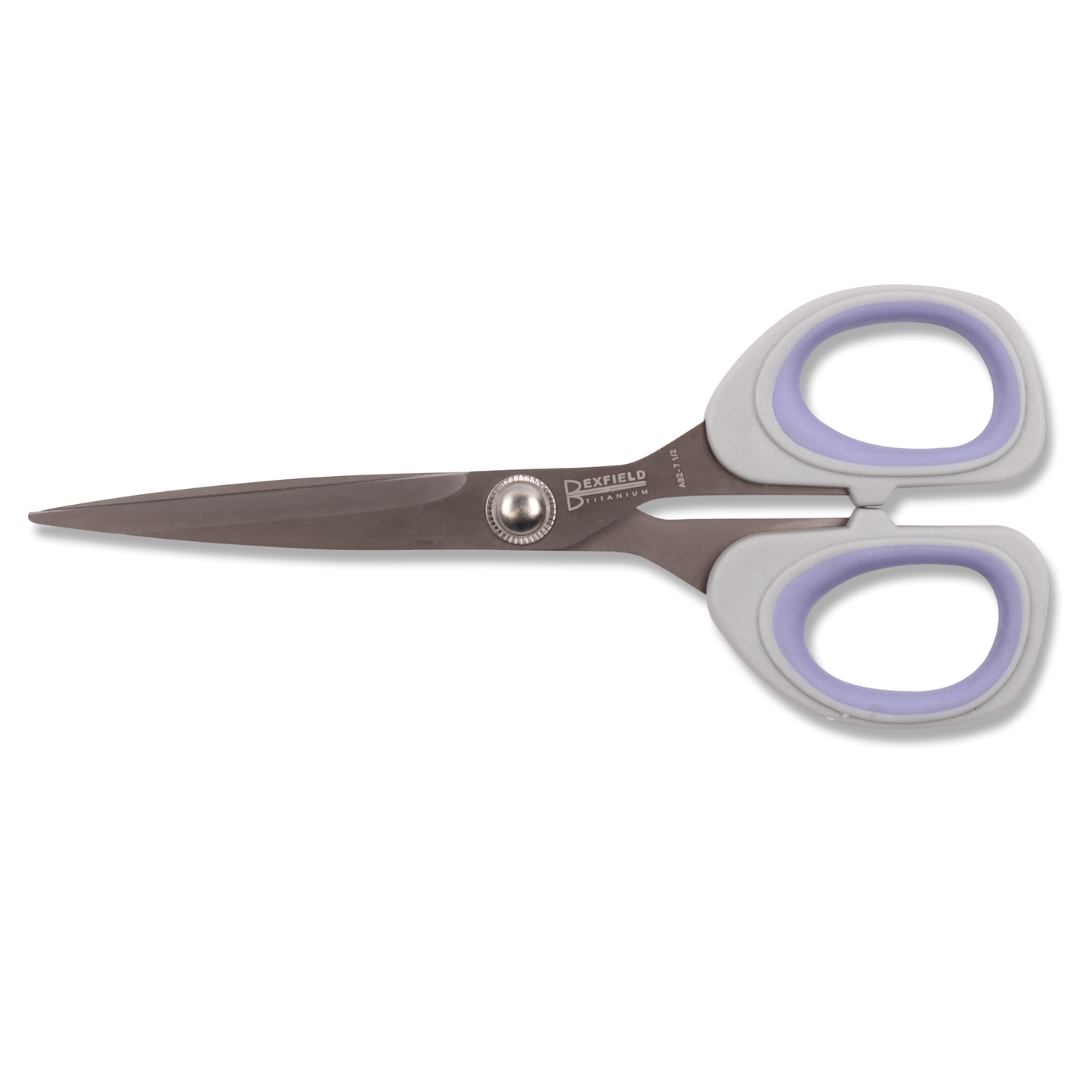 BEXFIELD Huishoud- tape- schaar A92 met Titanium coating non-stick lengte 19cm met grijze greep