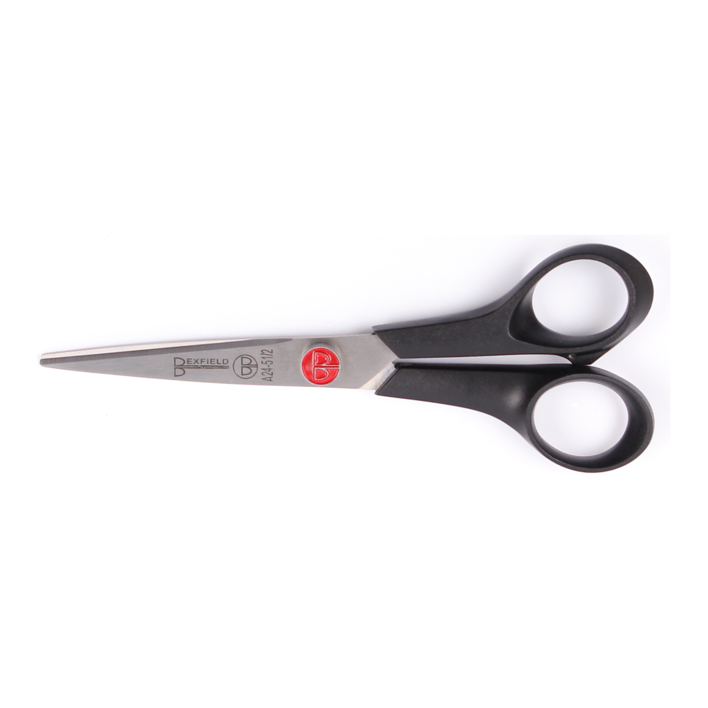 BEXFIELD Topschaar 13,5 cm RVS met zwart kunststof heft