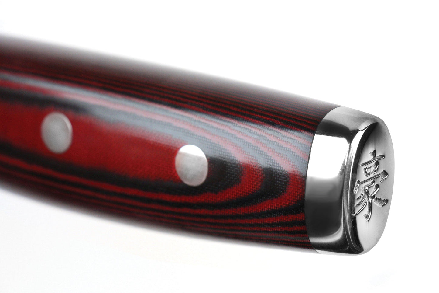 Broodmes SUPER GOU 23cm 161 laags SG2 hardstalen lemmet rood-zwart heft