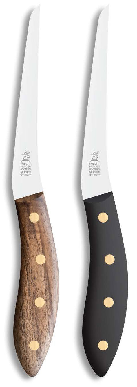 Robert Herder Fileermes SeaKnives - Edwin Vinke's - Flexibel - RVS - Lemmet 130 mm - Heft POM Zwart