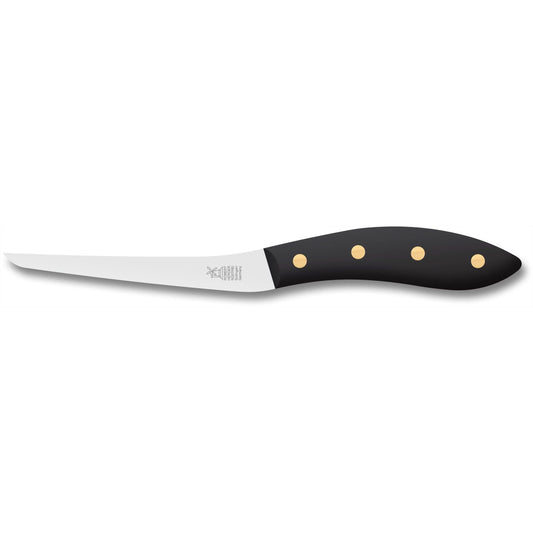ROBERT HERDER Fileermes SeaKnives - Edwin Vinke's - Flexibel - RVS - Lemmet 130 mm - Heft POM Zwart