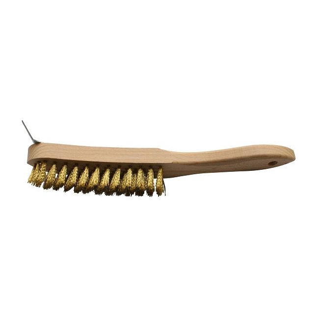 Handborstel 4 rij met schraper