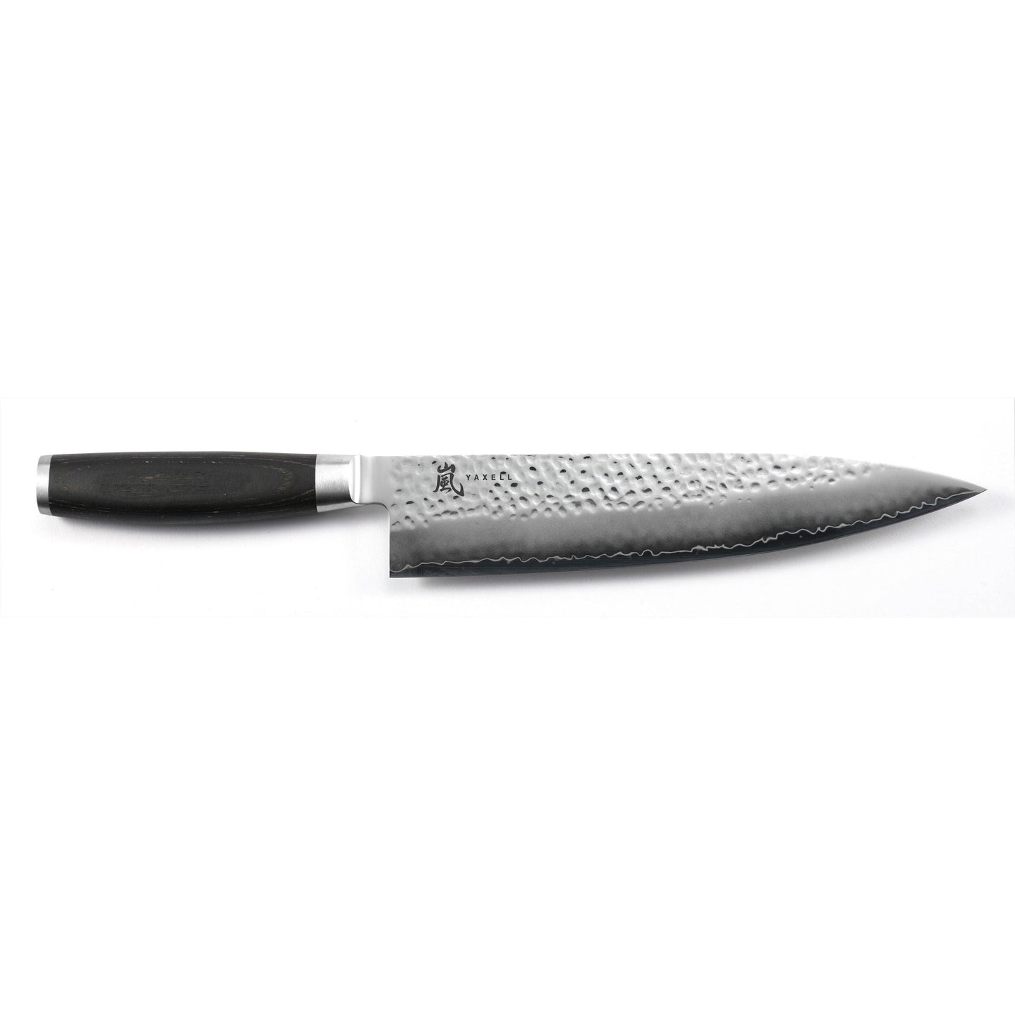 YAXELL TAISHI Koksmes VG-10 RVS lemmet 24cm zwart pakkawood / beukenhout heft