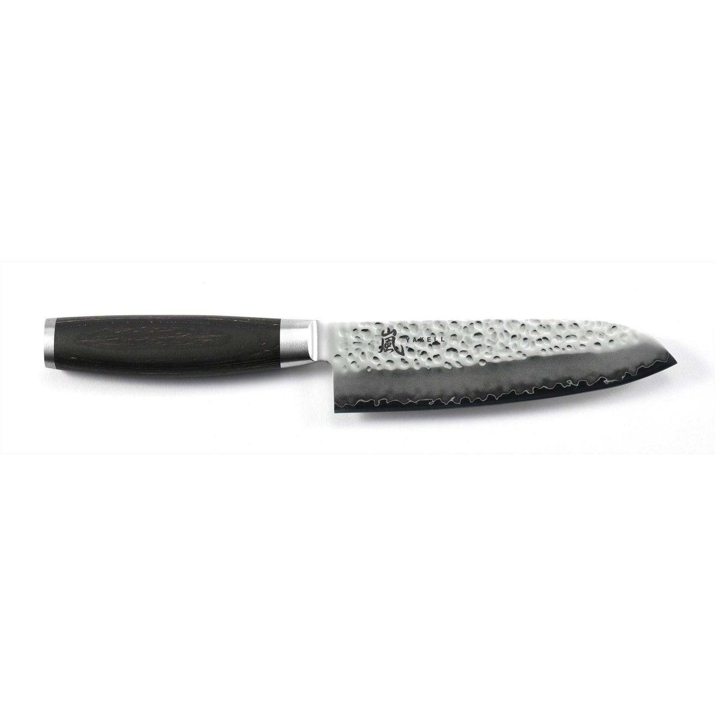 Japans Yaxell Taishi Santoku 16,5 cm Zwart pakka beukenhout