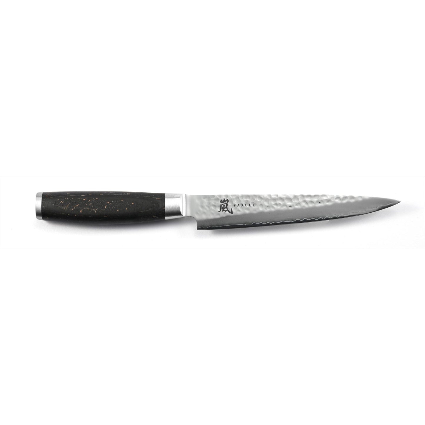 YAXELL TAISHI Vleesmes VG-10 RVS lemmet 18cm zwart pakkawood / beukenhout heft