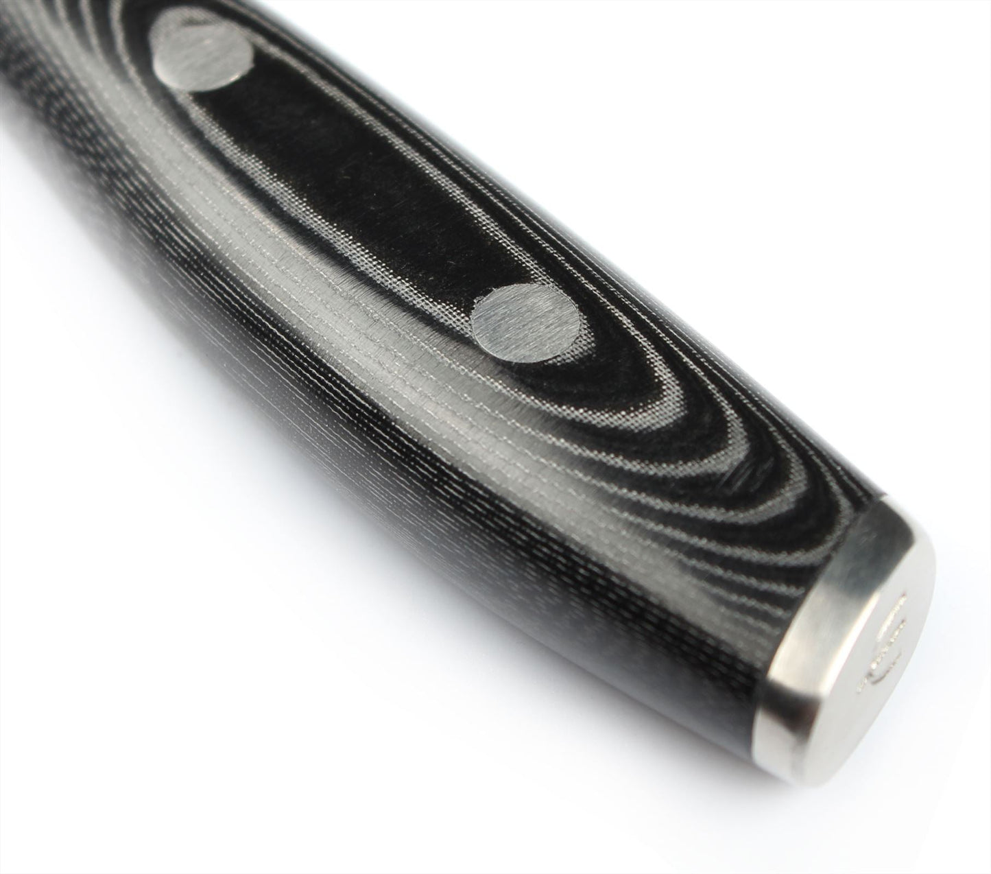 Steakmessen TSUCHIMON 36742 damaststaal lemmet micarta heft set 2-delig