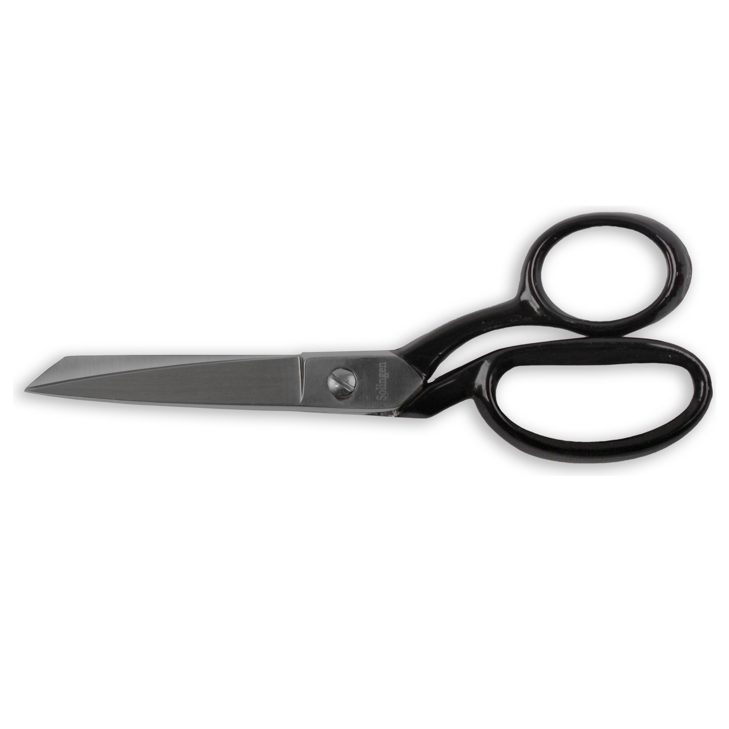 BEXFIELD stalen kleermakers- stof- schaar lengte 17,5 cm met zwart gespoten heft