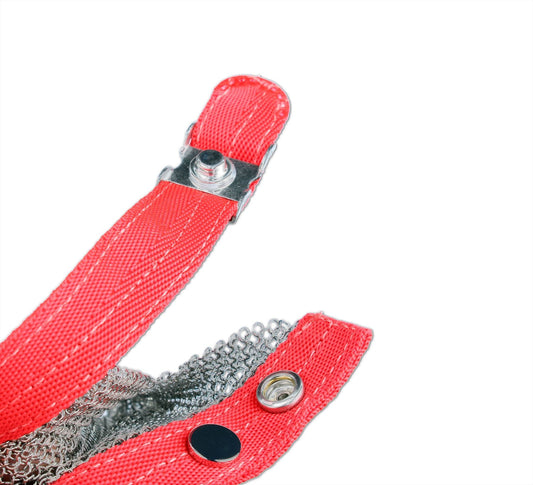 SOLEA RVS professionele oesterhandschoen maat M 21,5cm CE gecertificeerd