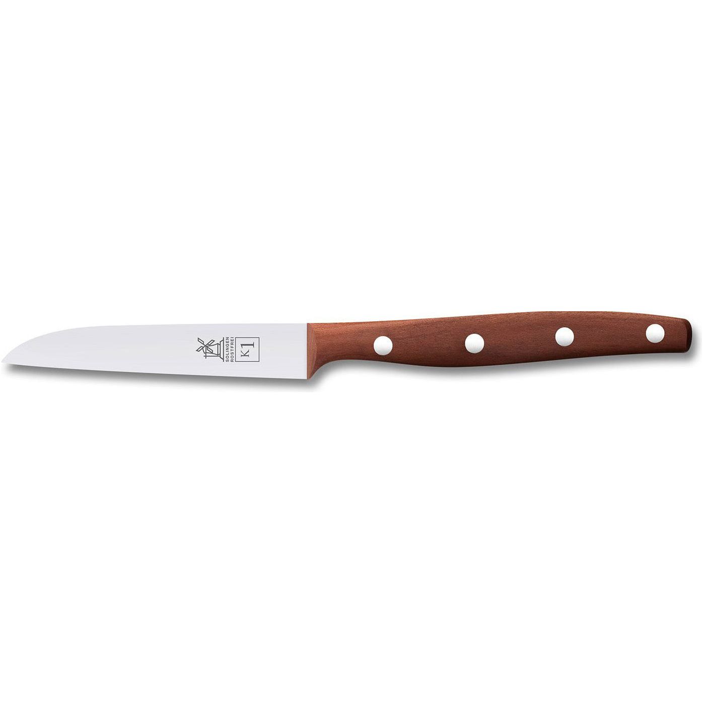 ROBERT HERDER K1 Universeel- office- mes carbonstalen lemmet 9cm en FSC pruimenhout heft