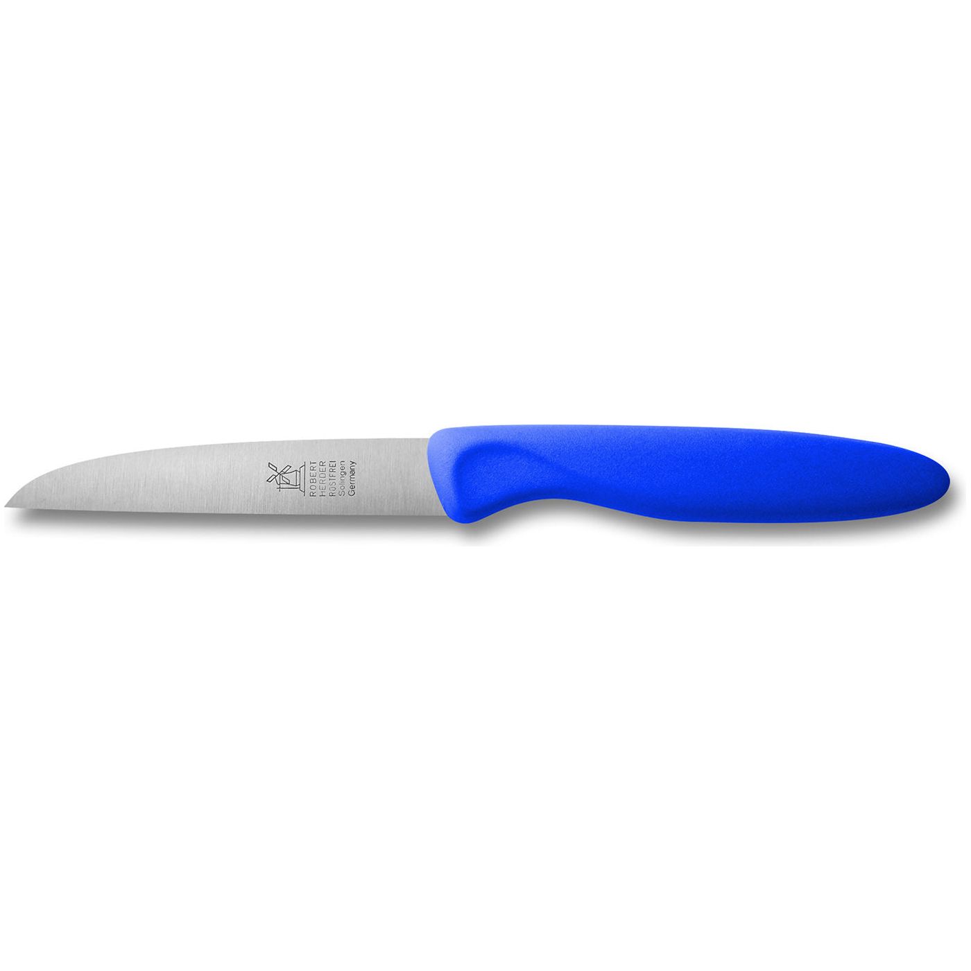 ROBERT HERDER Klassiker 1972 schilmes 8,5cm RVS lemmet met blauw kunststof anti-slip heft