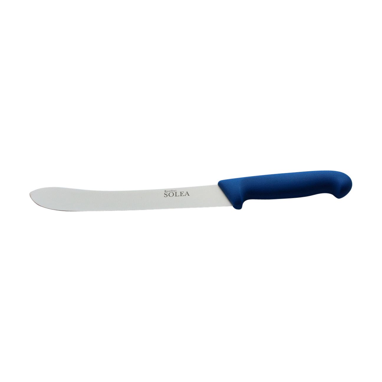 Solea Slagermes 22,5 cm roestvrijstaal blauw PPN heft