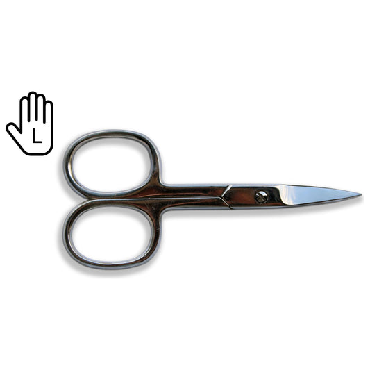 BEAUTY by Solinger kwaliteit Nagelschaartje Roestvrijstaal gebogen linkshandig