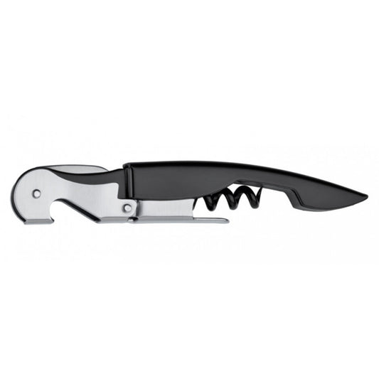 Kelnersmes professioneel hevel model RVS zwart handvat 12,5cm