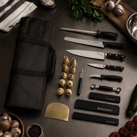 COUTEAUX & MESSERMEISTER - TALLAND - studenten- kok- school-set 13-delig