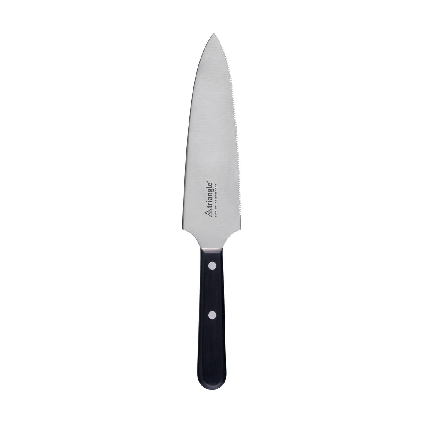 Taartmes gekarteld lemmet 18 cm op ZB kaart