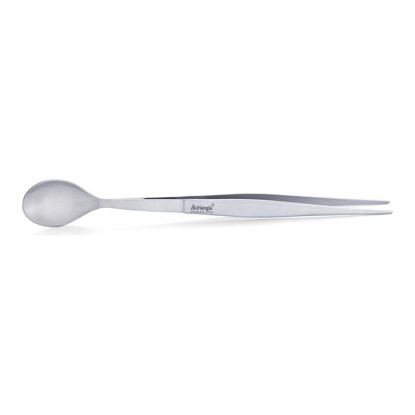 TRIANGLE roestvrijstalen Final Touch Pinspoon pincet met lepel