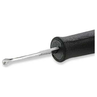 TRIANGLE RVS groente en fruit kerfmesje en decoreermesje met lus L6