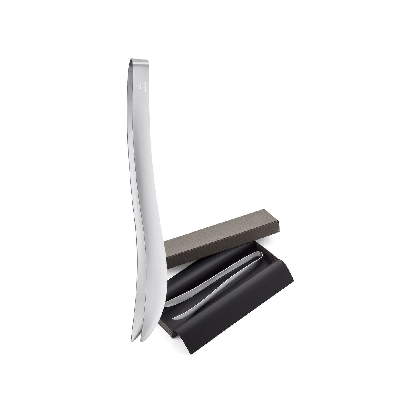 TRIANGLE roestvrijstalen 18/10 gourmet- mossel- serveer-pincet lengte 18,5cm