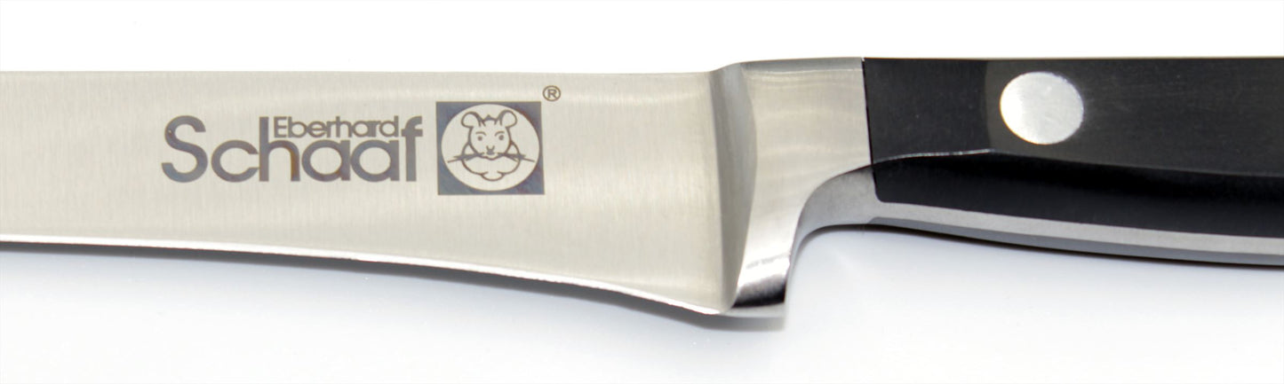 EBERHARD SCHAAF Uitbeenmes Goldhamster 15 cm roestvrijstaal zwart POM heft