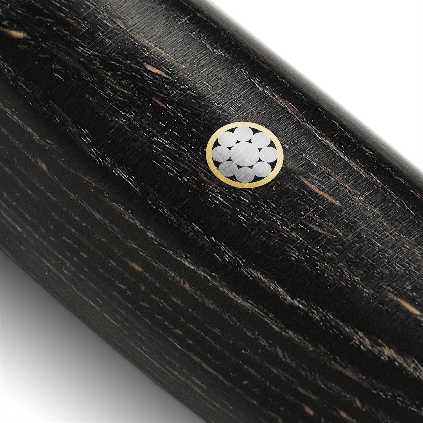 Yaxell Ketu Steakmes 11 cm 3 laags roestvrijstaal met zwart pakka wood heft