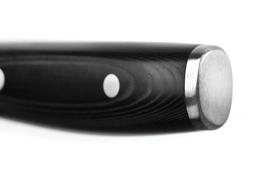 Yaxell Ran Fileermes flexibel 23 cm roestvrijstaal met canvas-micarta heft
