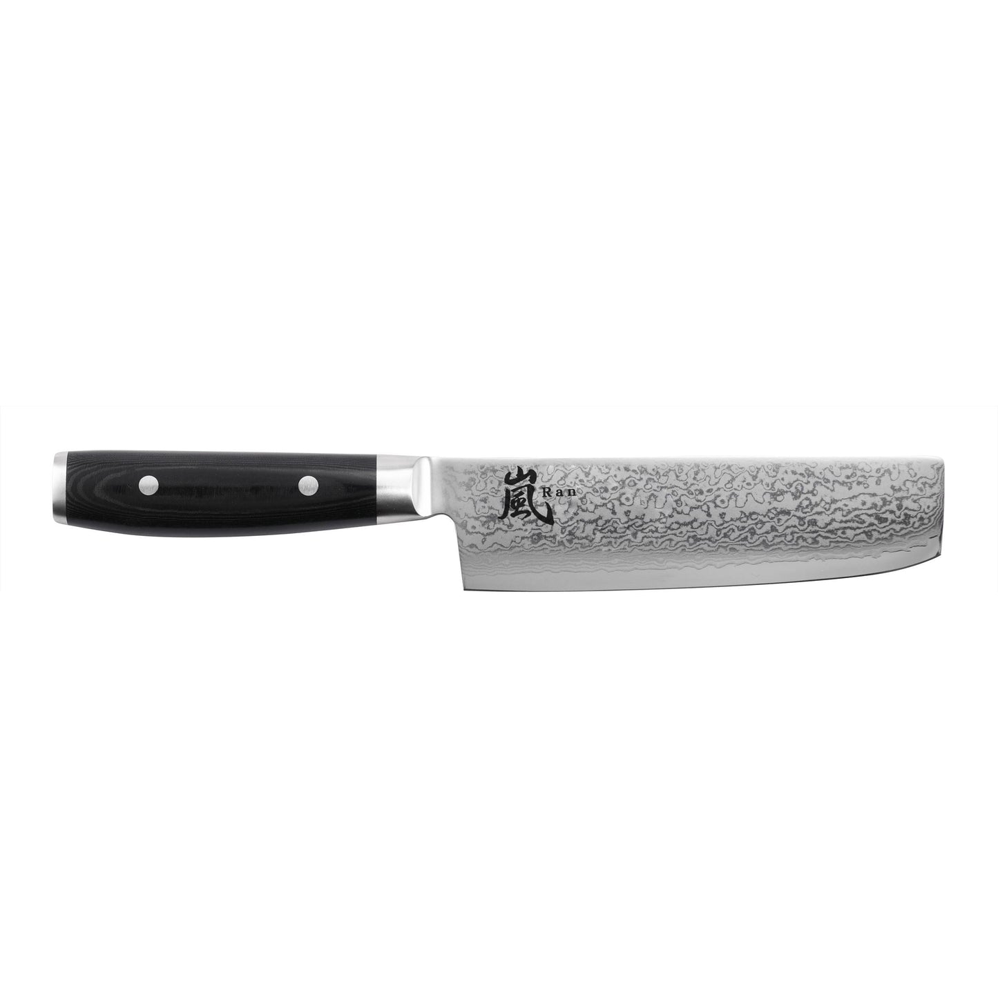 Yaxell Ran Nakiri koksmes 16.5 cm 69 laags roestvrij damast staal met canvas-micarta heft