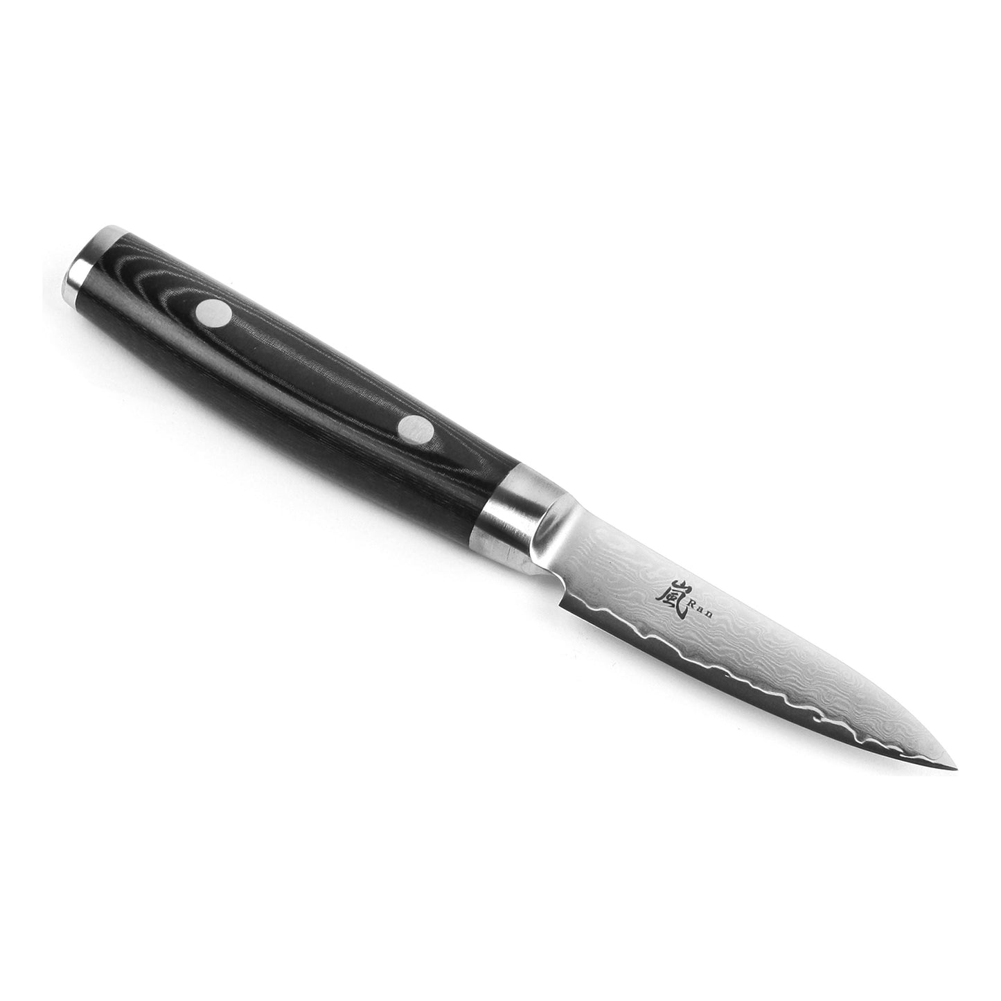 Yaxell Ran Schilmes 8 cm 69 laags roestvrij damast staal met canvas-micarta heft
