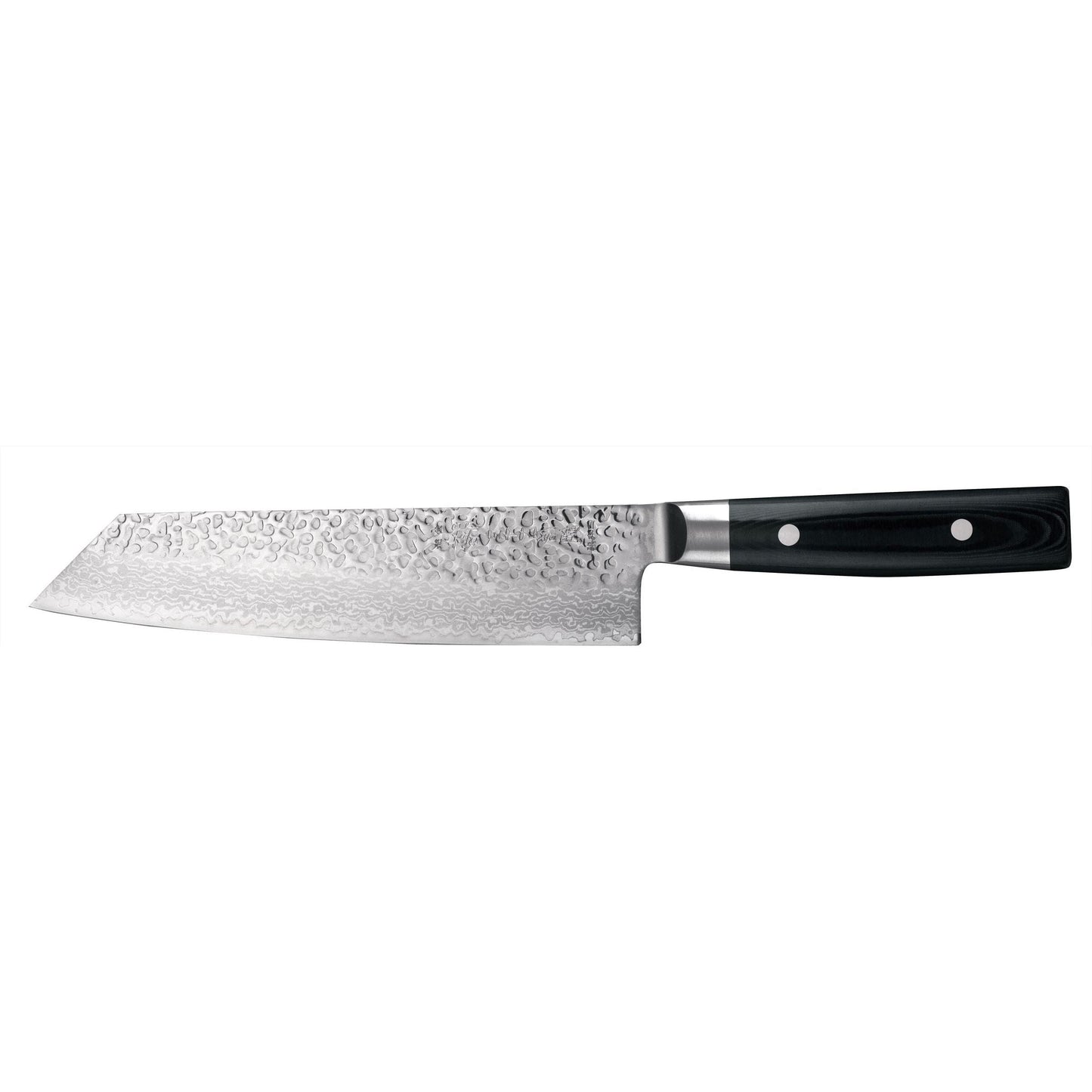 Yaxell Zen Kiritsuke Koksmes 20 cm 37 laags roestvrij damast staal met canvas-micarta heft