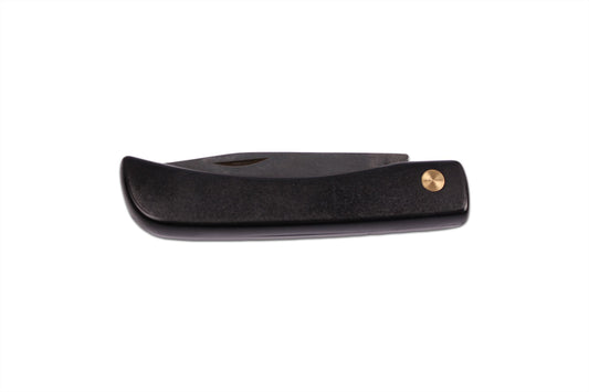 W-SELECTED slagers zakmes 16cm met zwart kunststof heft