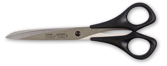 PAUL rockwell RVS handwerkschaar 15,2cm zwart kunststof greep