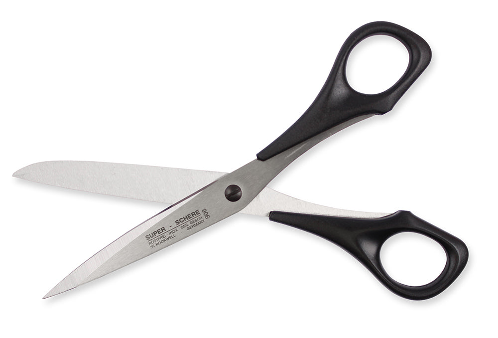 PAUL rockwell RVS handwerkschaar 15,2cm zwart kunststof greep