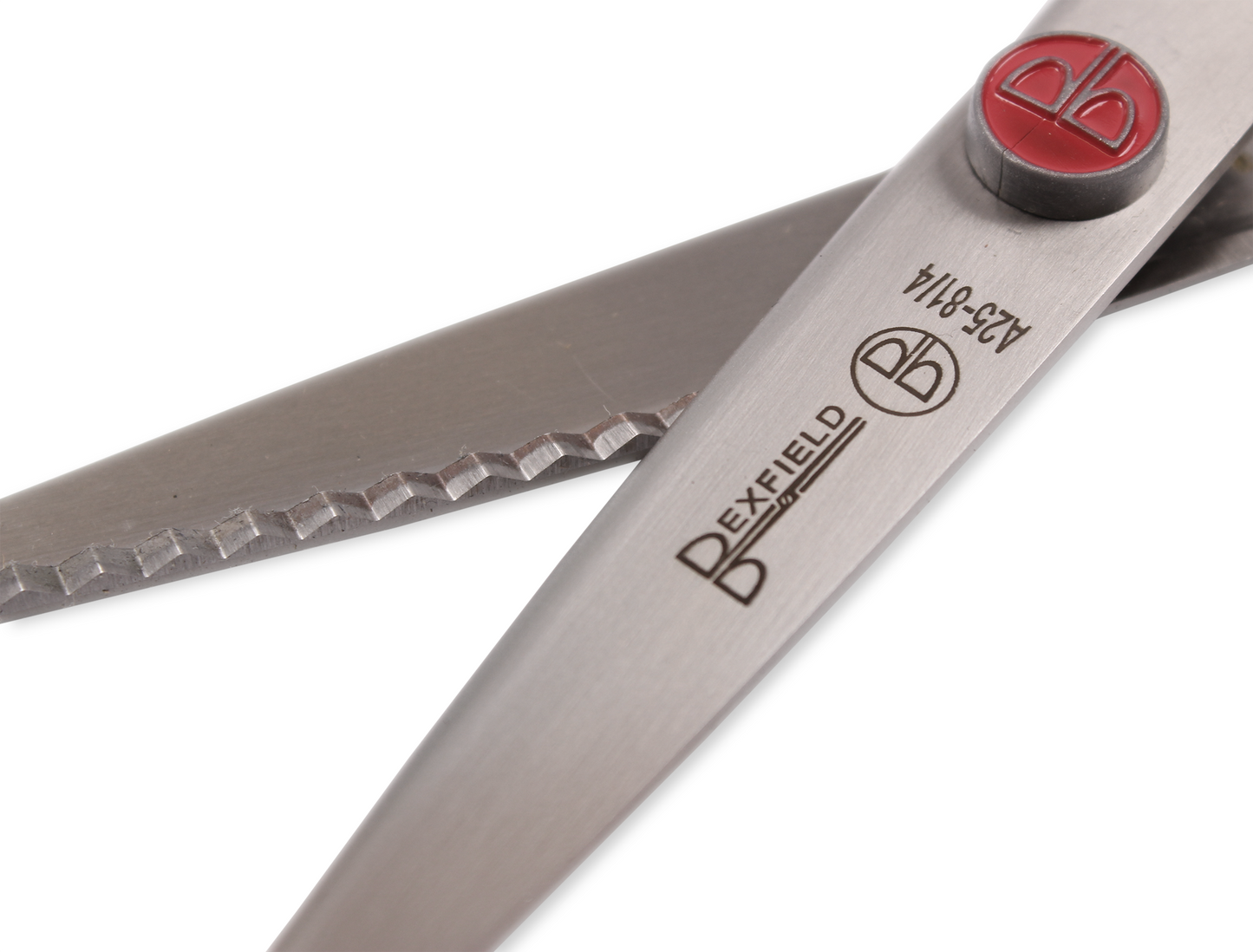 BEXFIELD kartelschaar 5mm kartel RVS lengte 21cm met zwart kunststof handvat