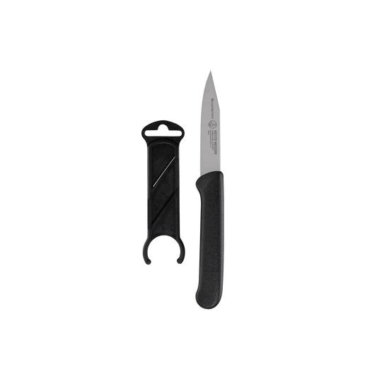 PETITE MESSER 7,5 CM BLACK CLIP POINT PARING KNIFE
