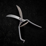 MESSERMEISTER RVS Wildschaar 25cm dito handvatten en veer lemmet microvertanding