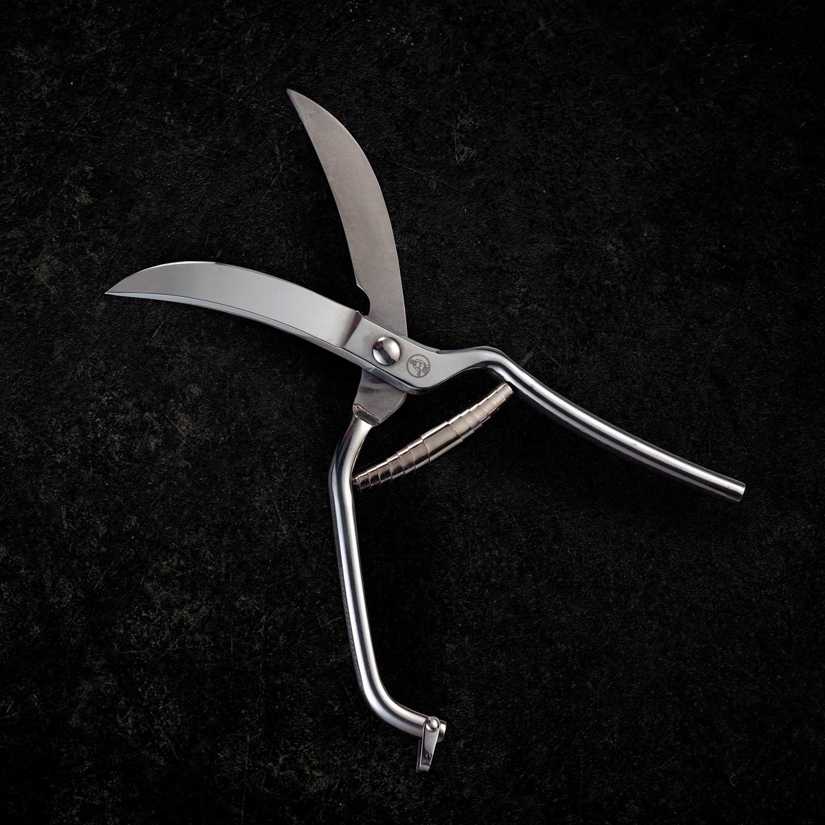 MESSERMEISTER RVS Wildschaar 25cm dito handvatten en veer lemmet microvertanding