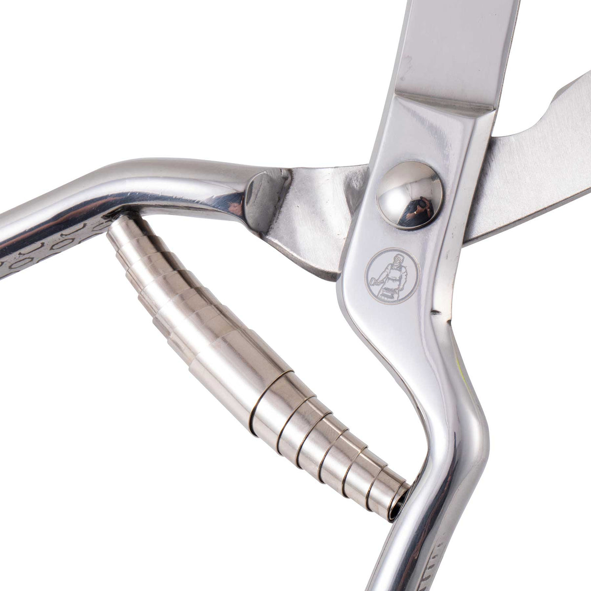 MESSERMEISTER RVS Wildschaar 25cm dito handvatten en veer lemmet microvertanding