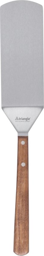 TRIANGLE Knikpalet 8cm breed- 20cm lang lemmet FSC kersenhout handvat