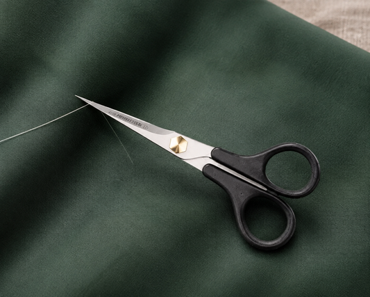 DANIEL PERES Perfection Top- stof- naaister- schaar kunststof ogen 12,5 cm RVS
