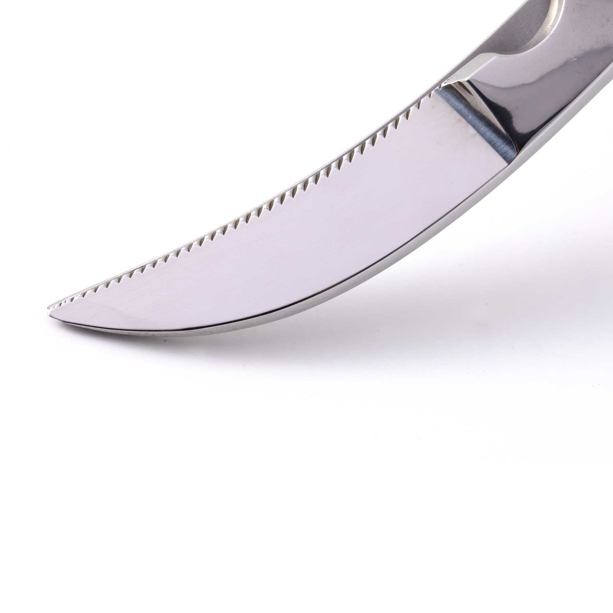 MESSERMEISTER RVS Wildschaar 25cm dito handvatten en veer lemmet microvertanding