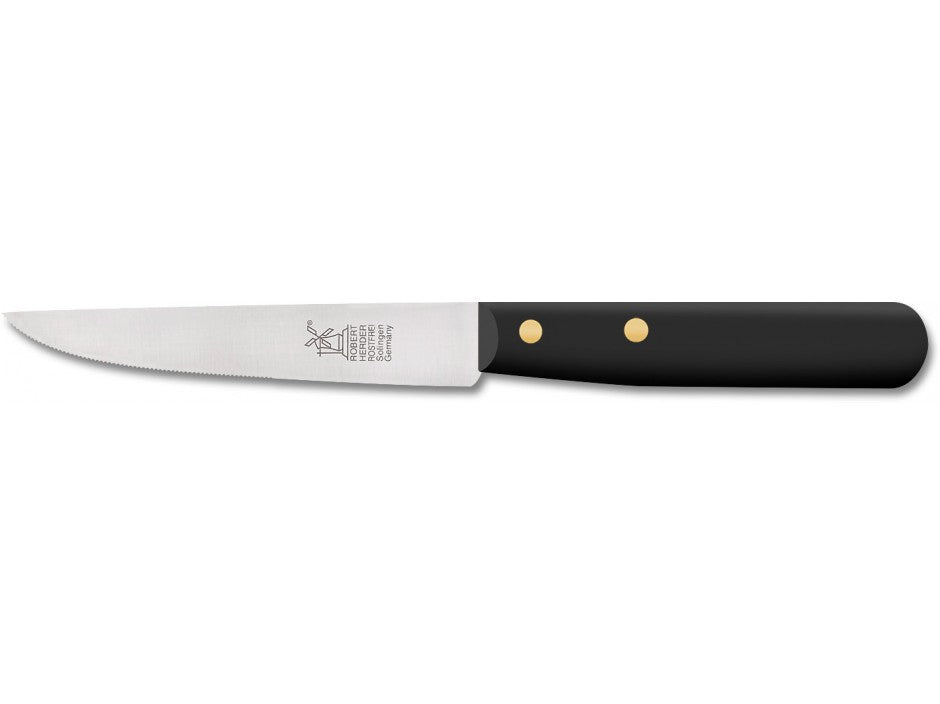 Steakmes Buckels 2016 rvs 11cm glad lemmet zwart POM heft